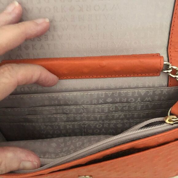 Kate Spade Alexander Isabeli Crossbody Bag Orange - Picture 5 of 10